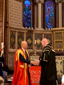 Honorary Degree - King's College London   
